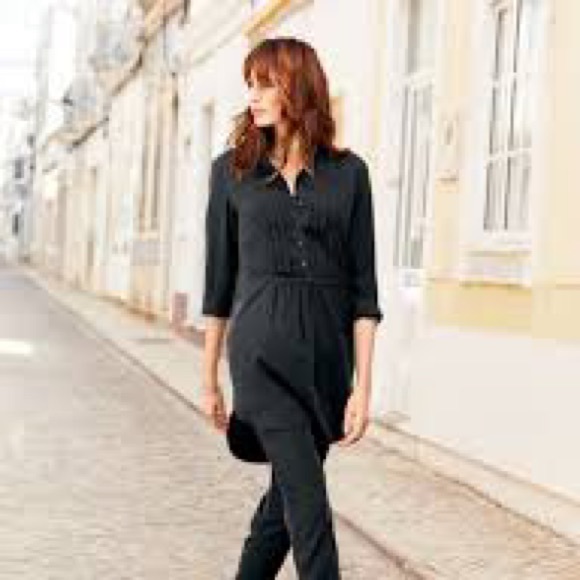 Peruvian Connection 100% Silk Tunic - Picture 3 of 7